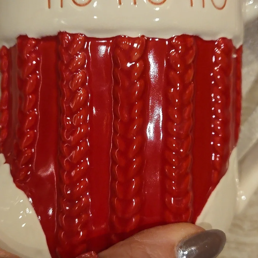 New Rae Dunn Artisan Collection "HO HO HO" Holiday Mug - Picture 2 of 9